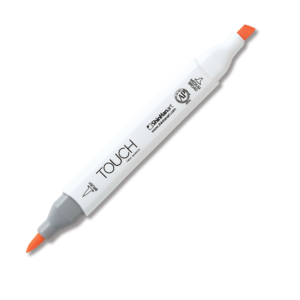 ShinHan Touch Twin Brush Marker - Light Orange (marker)