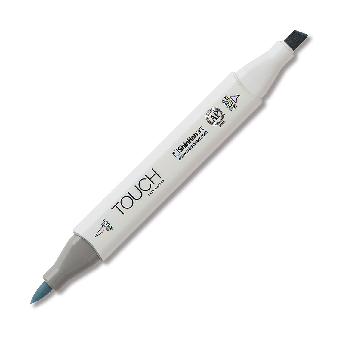 Shinhan Touch Twin Brush Marker - Blue Grey 1
