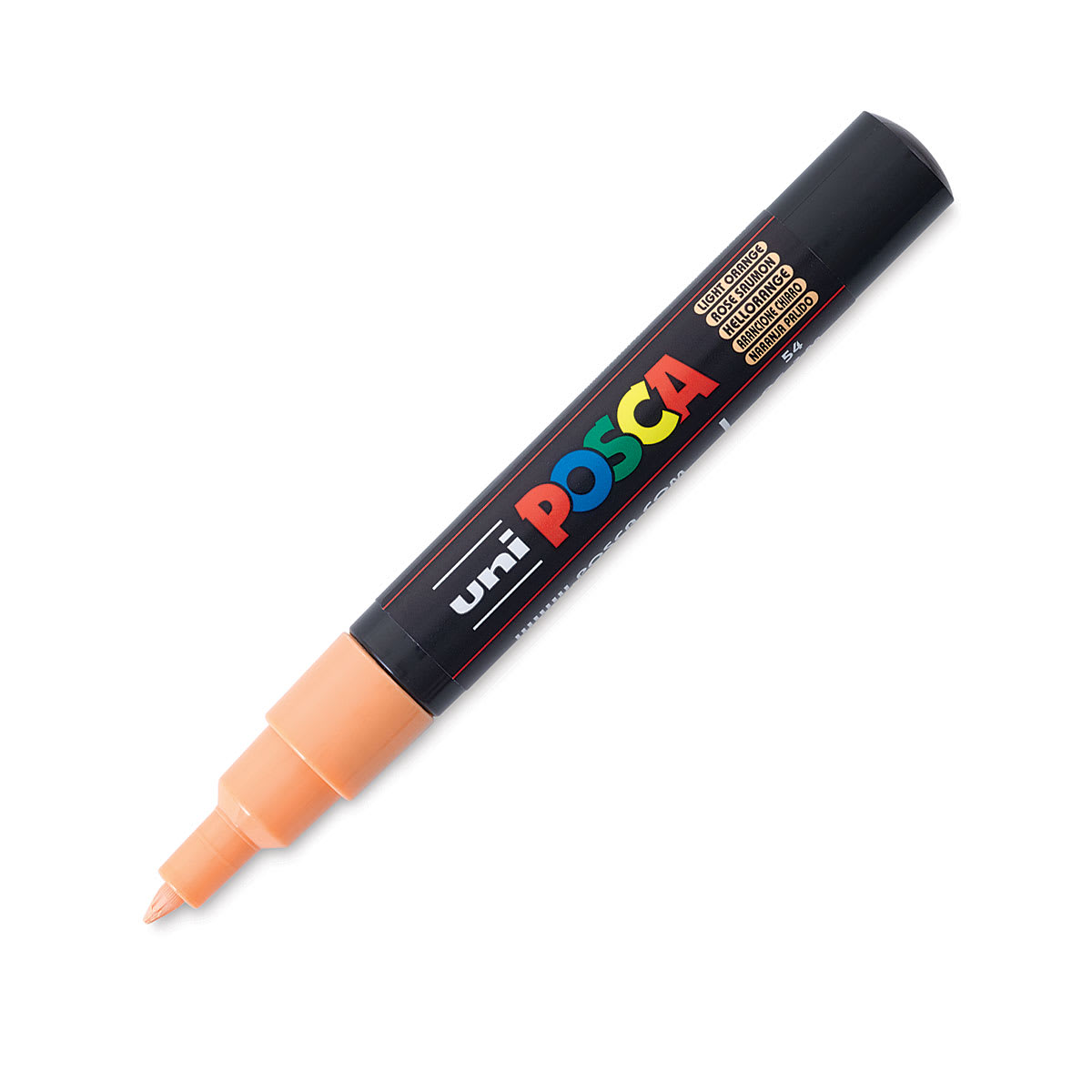 Posca Paint Marker - Light Orange, X-Fine, Bullet Tip, 0.7 mm