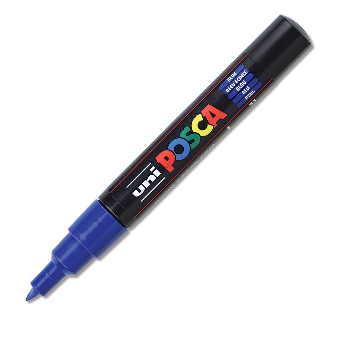 Posca Paint Marker - Blue, X-Fine, Bullet Tip, 0.7 mm