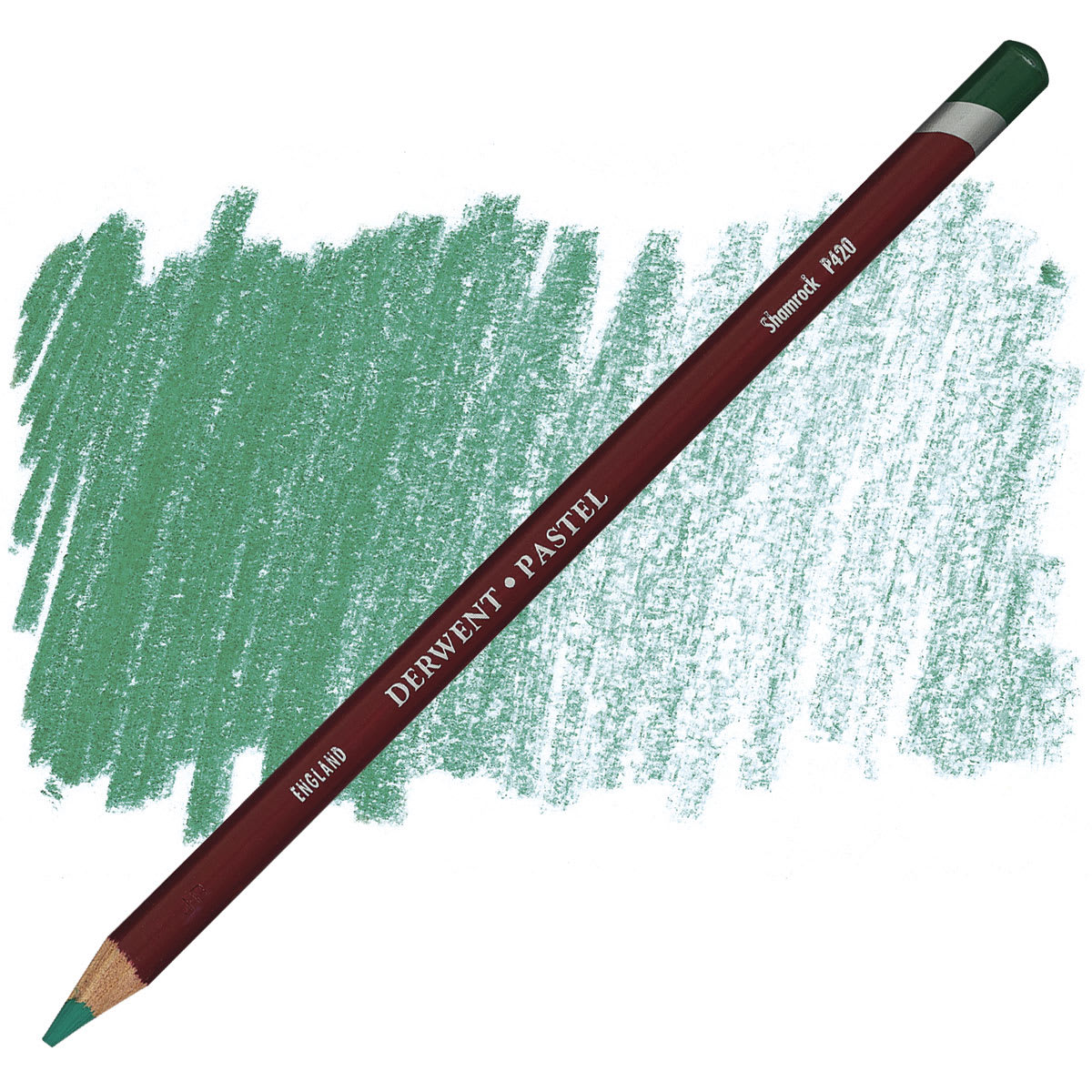 Derwent Pastel Pencil - Shamrock pencil and swatch