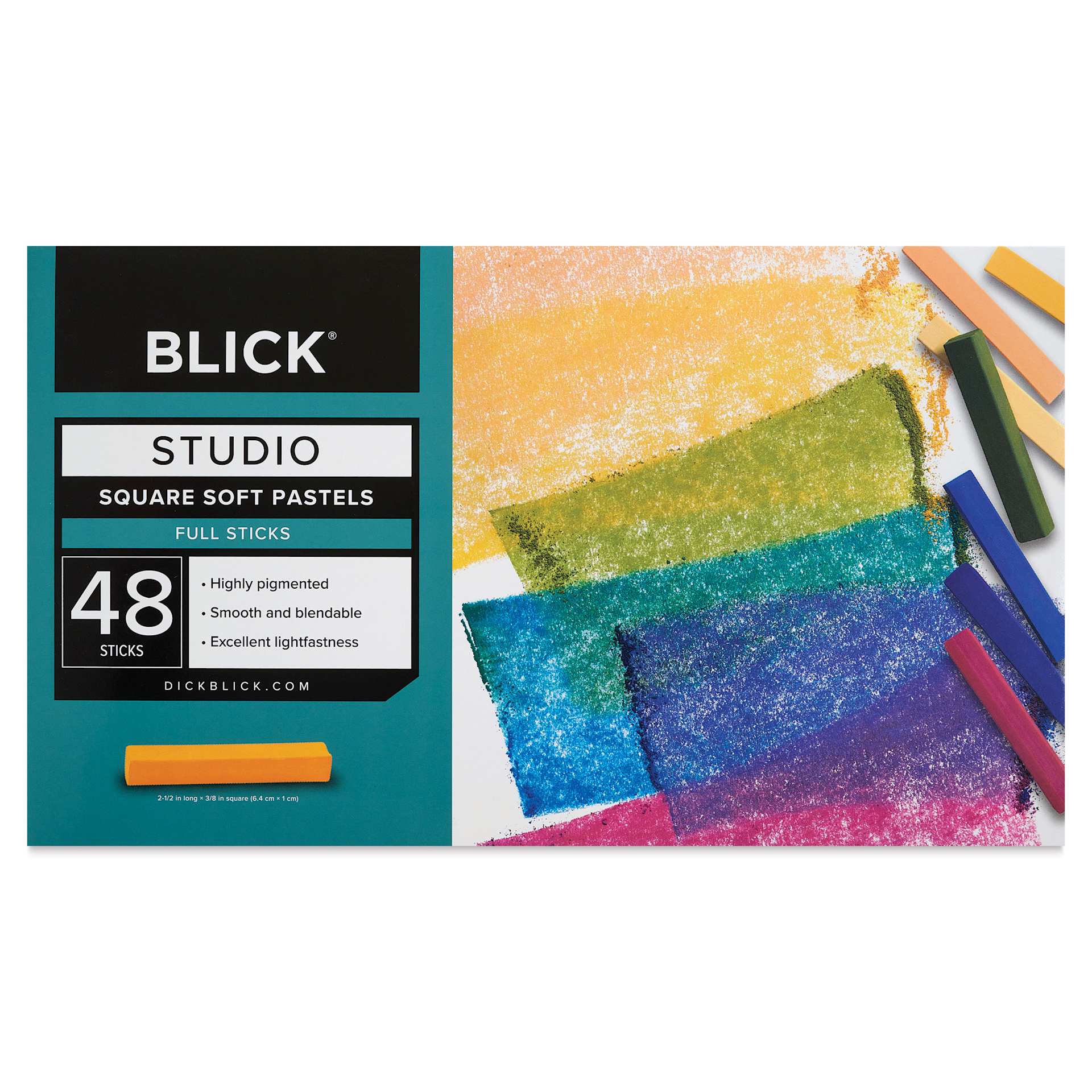 Blick Studio Pastel Set - Assorted Colors, Set of 48, in packaging