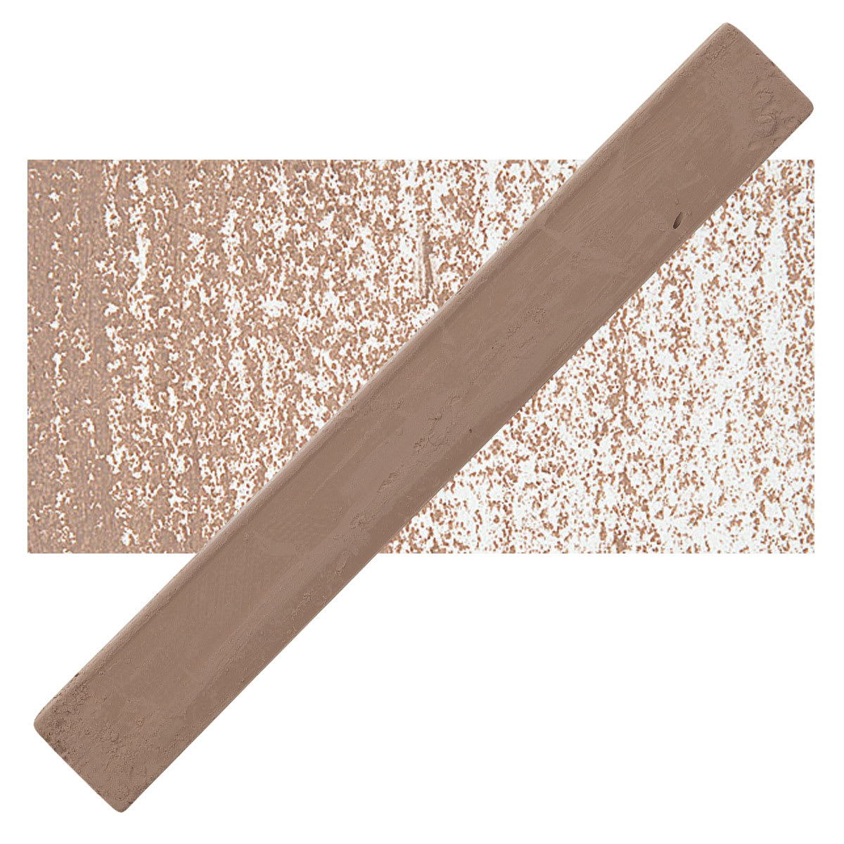 Holbein Artists’ Oil Pastel - Burnt Umber 3 oil pastel and swatch
