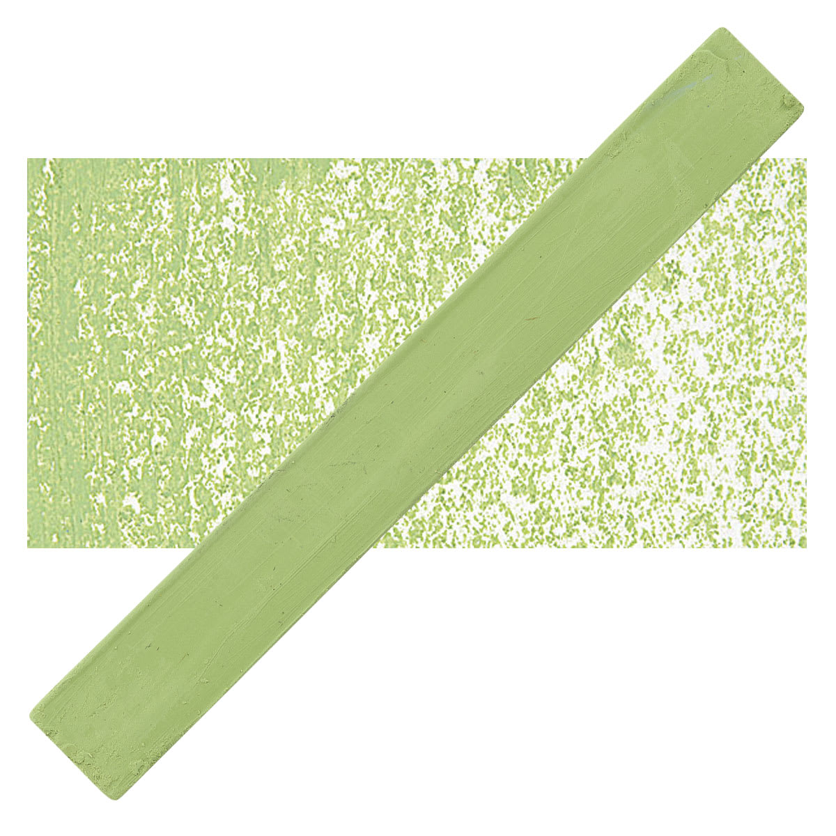 Holbein Artists’ Oil Pastel - Olive Green 3 oil pastel and swatch