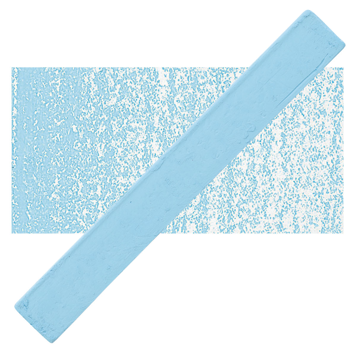 Holbein Artists’ Oil Pastel - Sky Blue 5 oil pastel and swatch