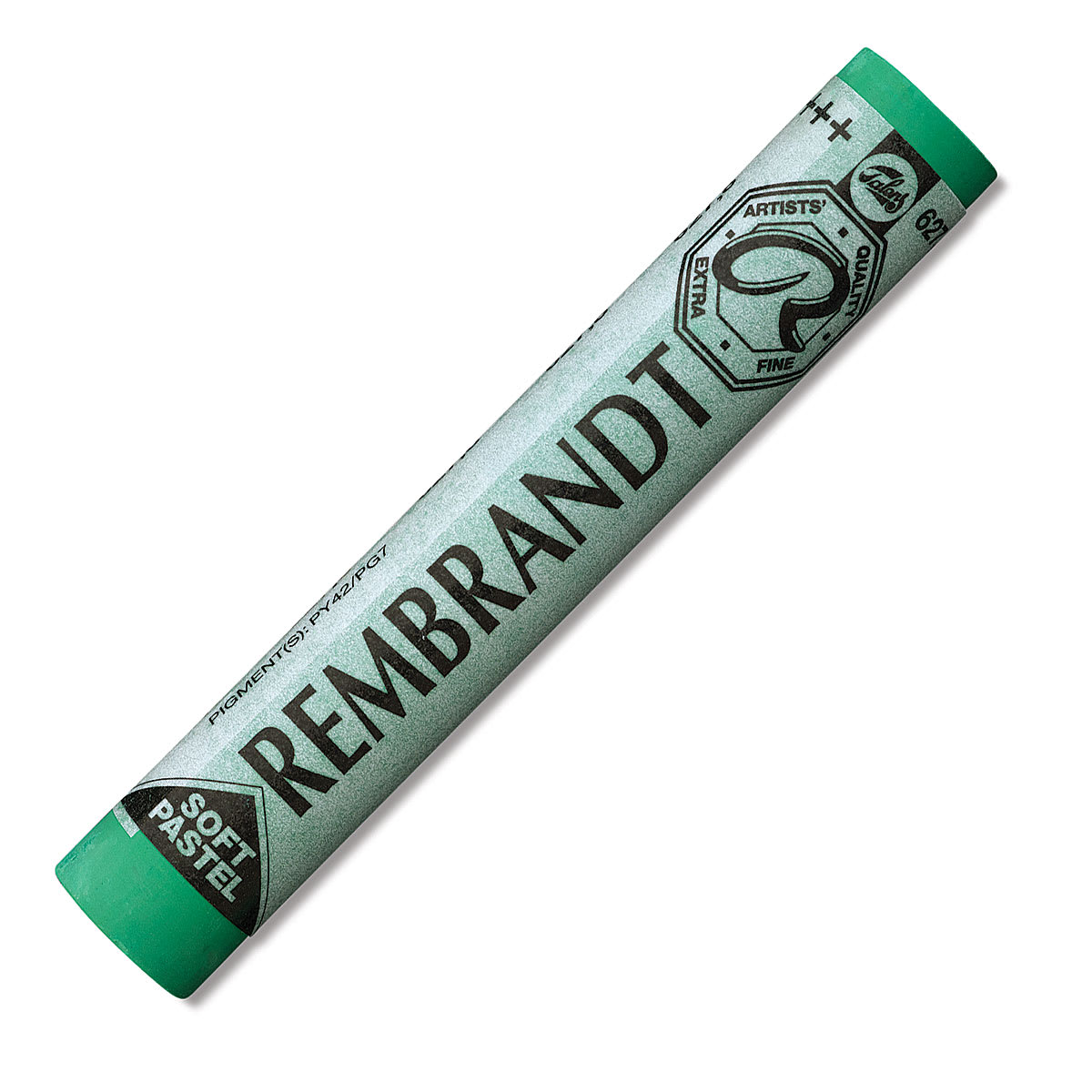 Rembrandt Soft Pastel - Cinnabar Green Deep 627.8, Full Stick