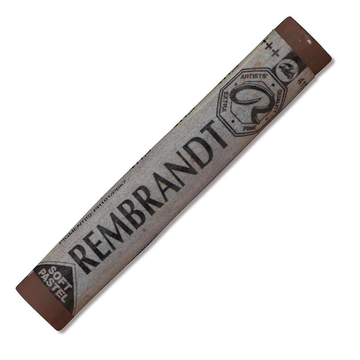 Rembrandt Soft Pastel - Burnt Sienna 411.3, Full Stick