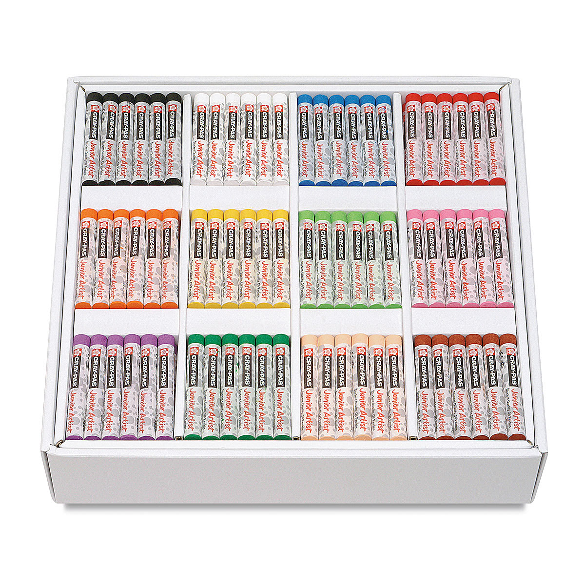 Sakura Cray-Pas Junior Artist Oil Pastel Set - Assorted Colors, Set of 432