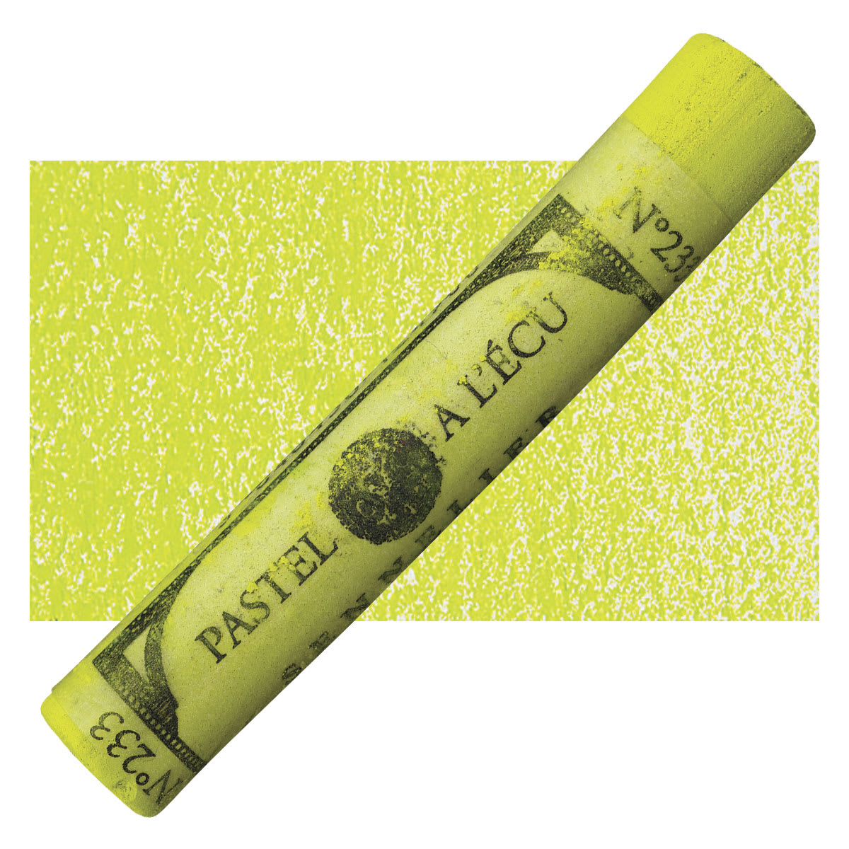 Sennelier Soft Pastel - Chromium Green 233 pastel and swatch