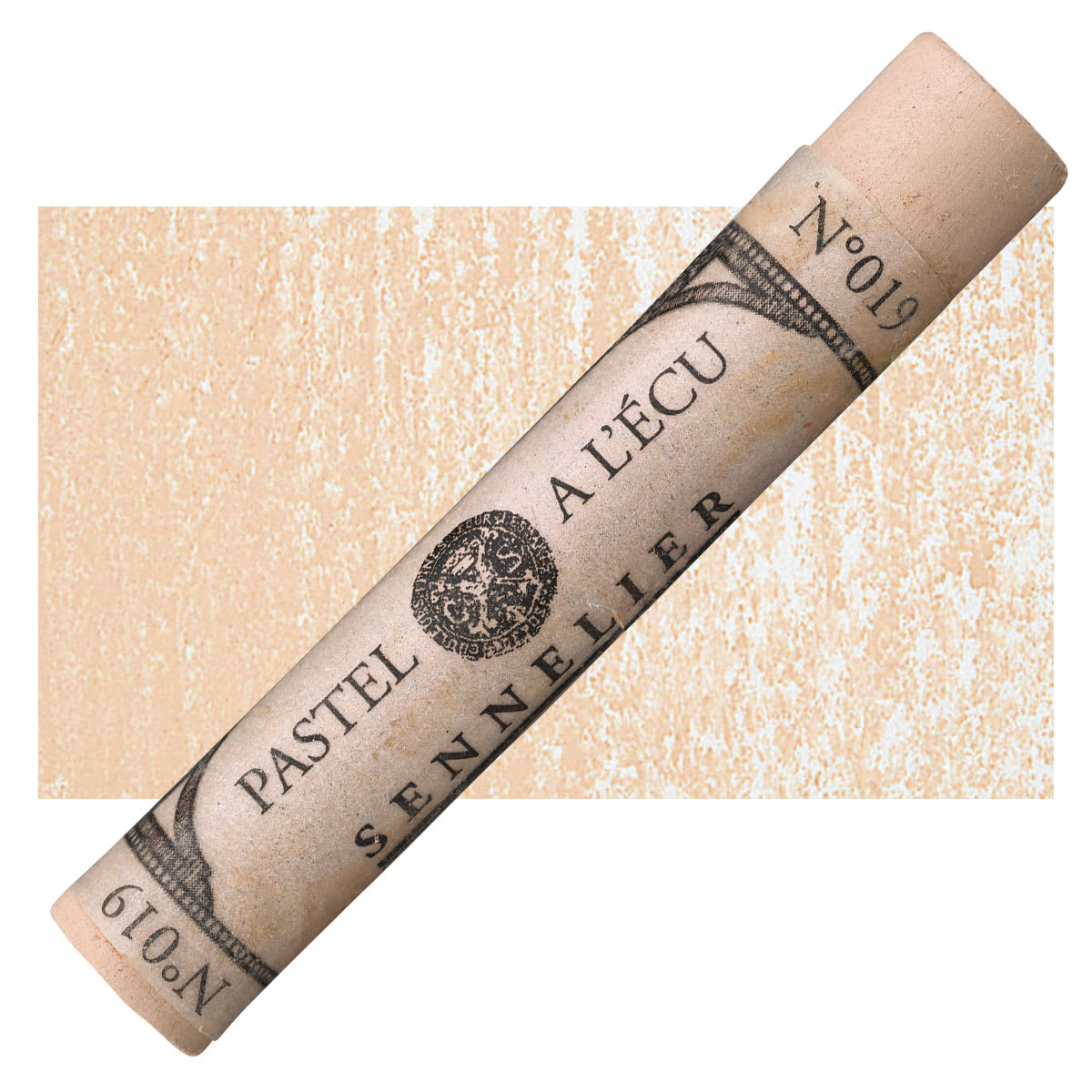 Sennelier Soft Pastel - Flesh Ochre pastel and swatch