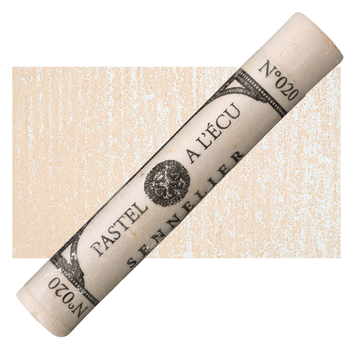 Sennelier Soft Pastel - Flesh Ochre pastel and swatch