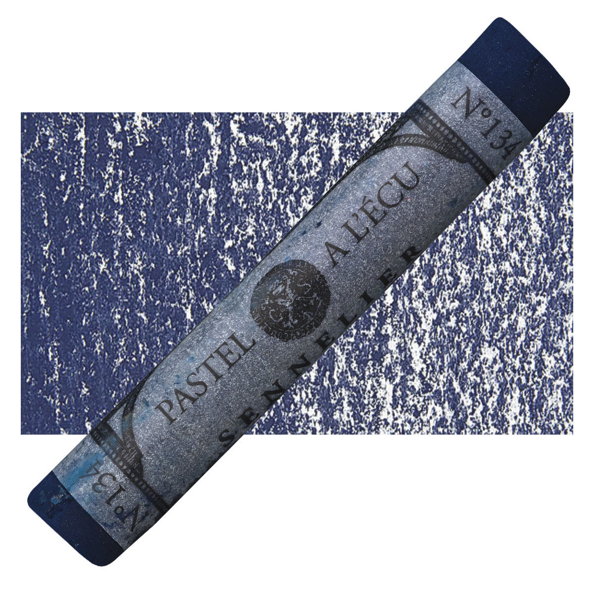 Sennelier Soft Pastel - Indigo 134 pastel and swatch