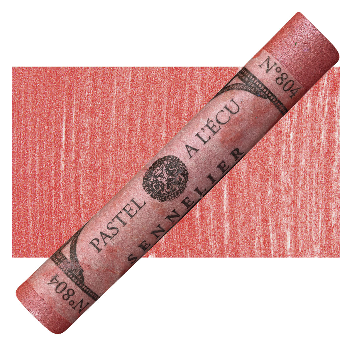 Sennelier Soft Pastel - Iridescent Carmine pastel and swatch