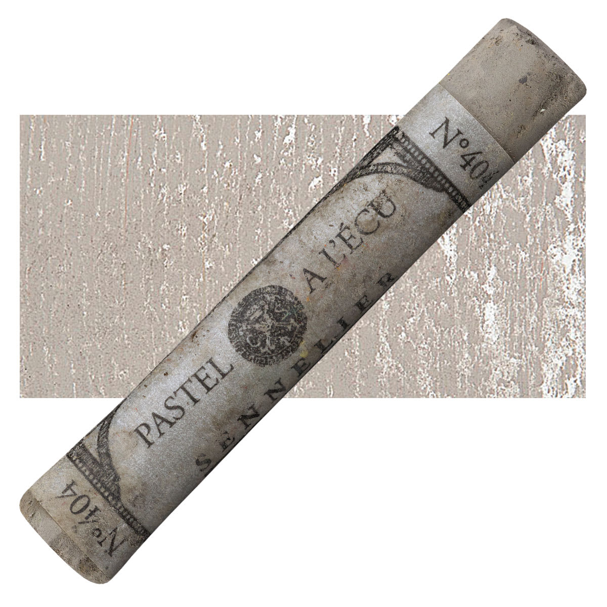 Sennelier Soft Pastel - Mouse Gray pastel and swatch