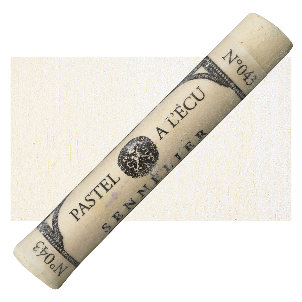 Sennelier Soft Pastel - Orange Lead pastel and swatch