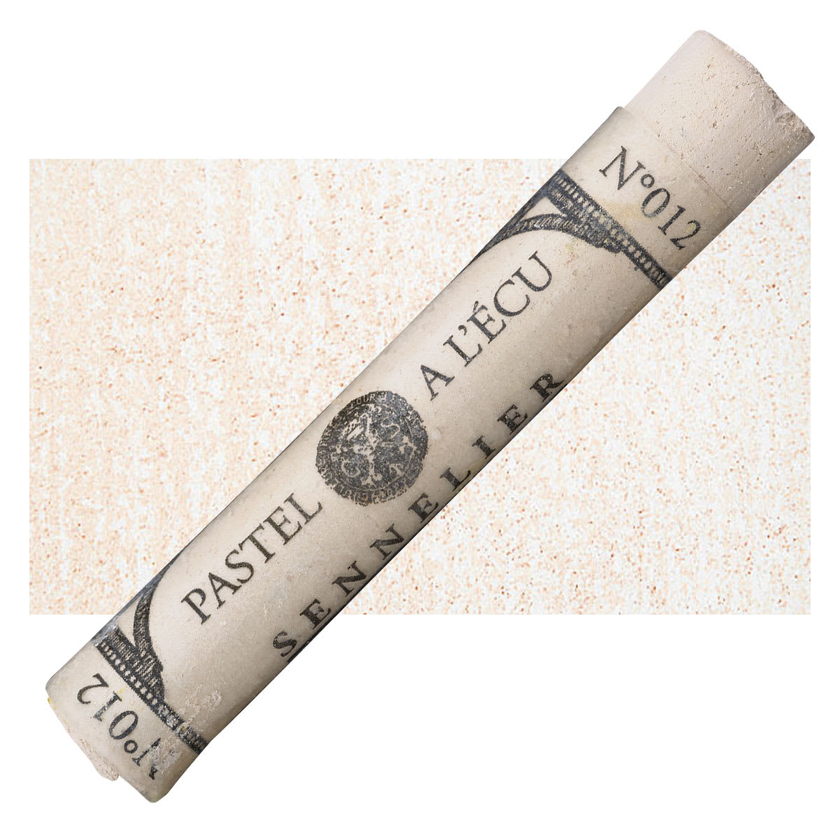Sennelier Soft Pastel - Red Brown 012 pastel and swatch