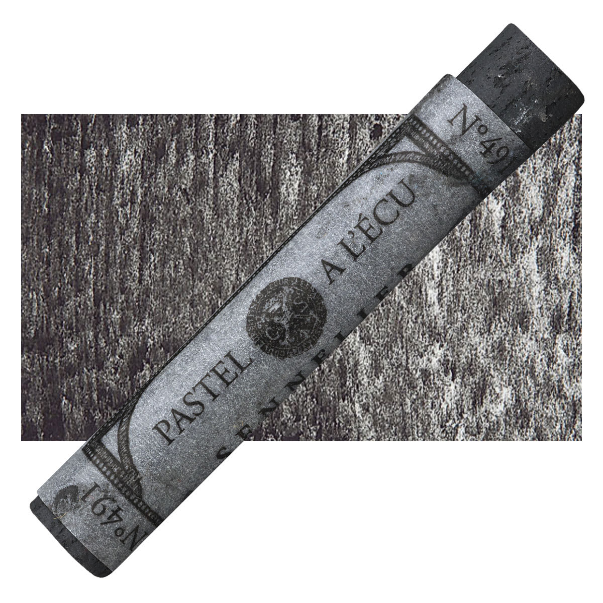 Sennelier Soft Pastel - Yellow Grey Green 491 pastel and swatch