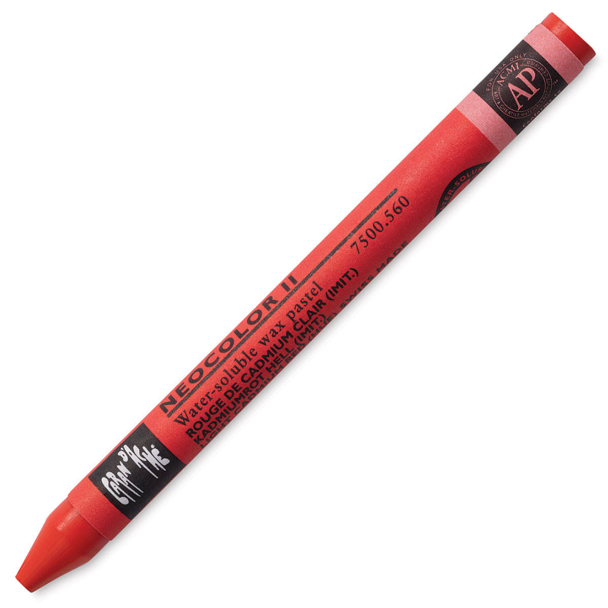 Caran d'Ache Neocolor II Aquarelle Artists' Pastel - Light Cadmium Red Hue Caran d'Ache Neocolor II Aquarelle Artists' Pastel - Light Cadmium Red Hue