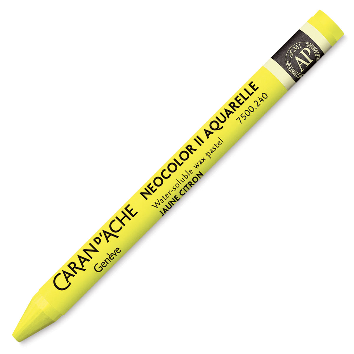Caran d'Ache Neocolor II Aquarelle Artists' Pastel - Lemon Yellow