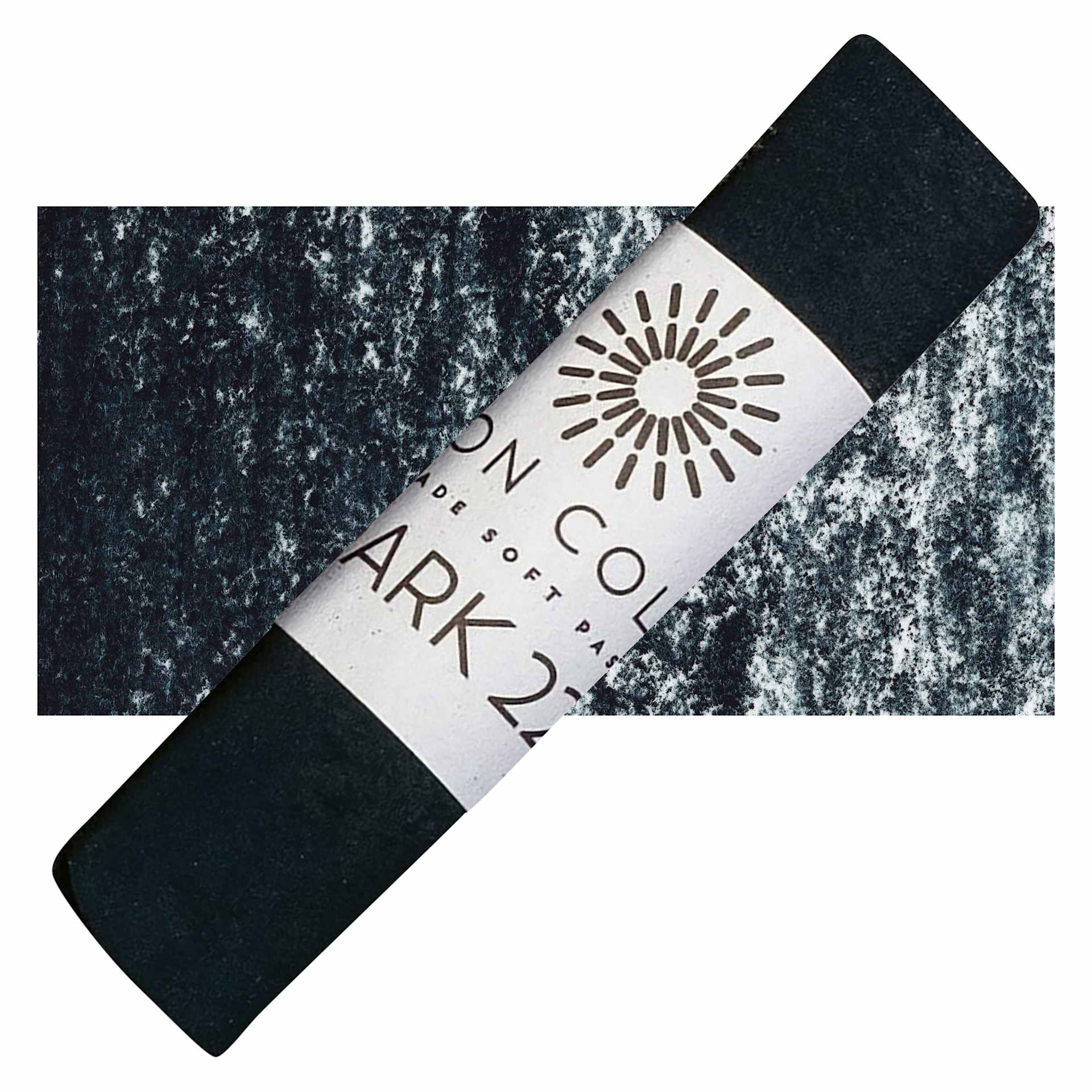 Unison Handmade Pastel - Dark 22 pastel and swatch
