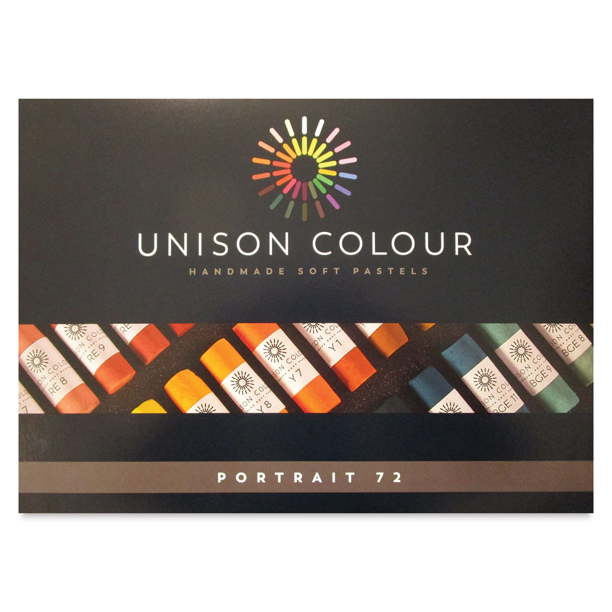 Unison Handmade Pastel Set - Portrait Colors, Set of 72 (front of package)