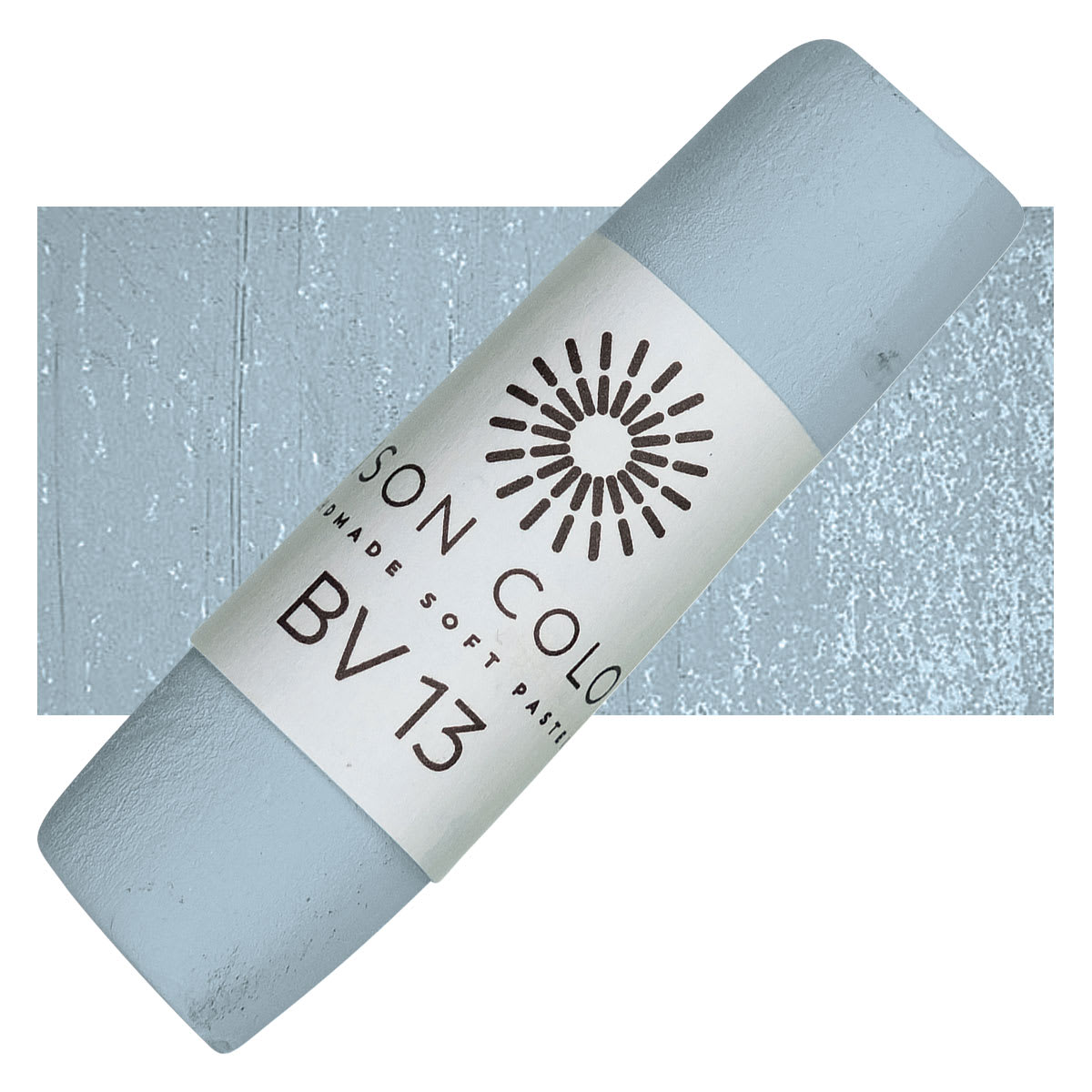 Unison Handmade Pastel - Blue Violet 13 pastel and swatch