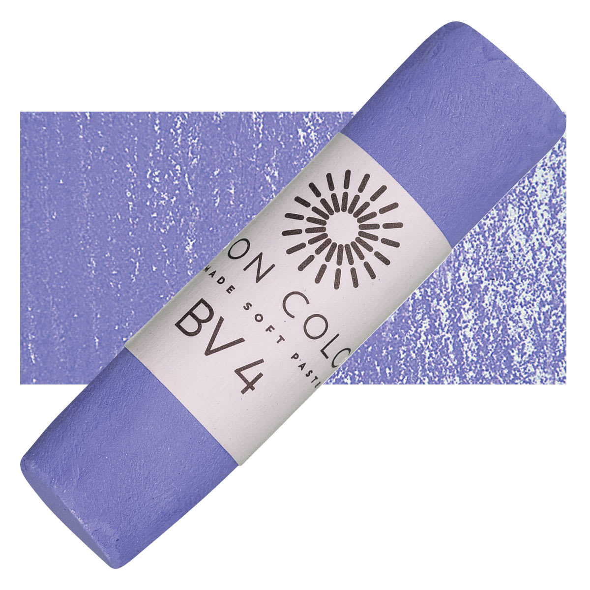 Unison Handmade Pastel - Blue Violet 4 pastel and swatch