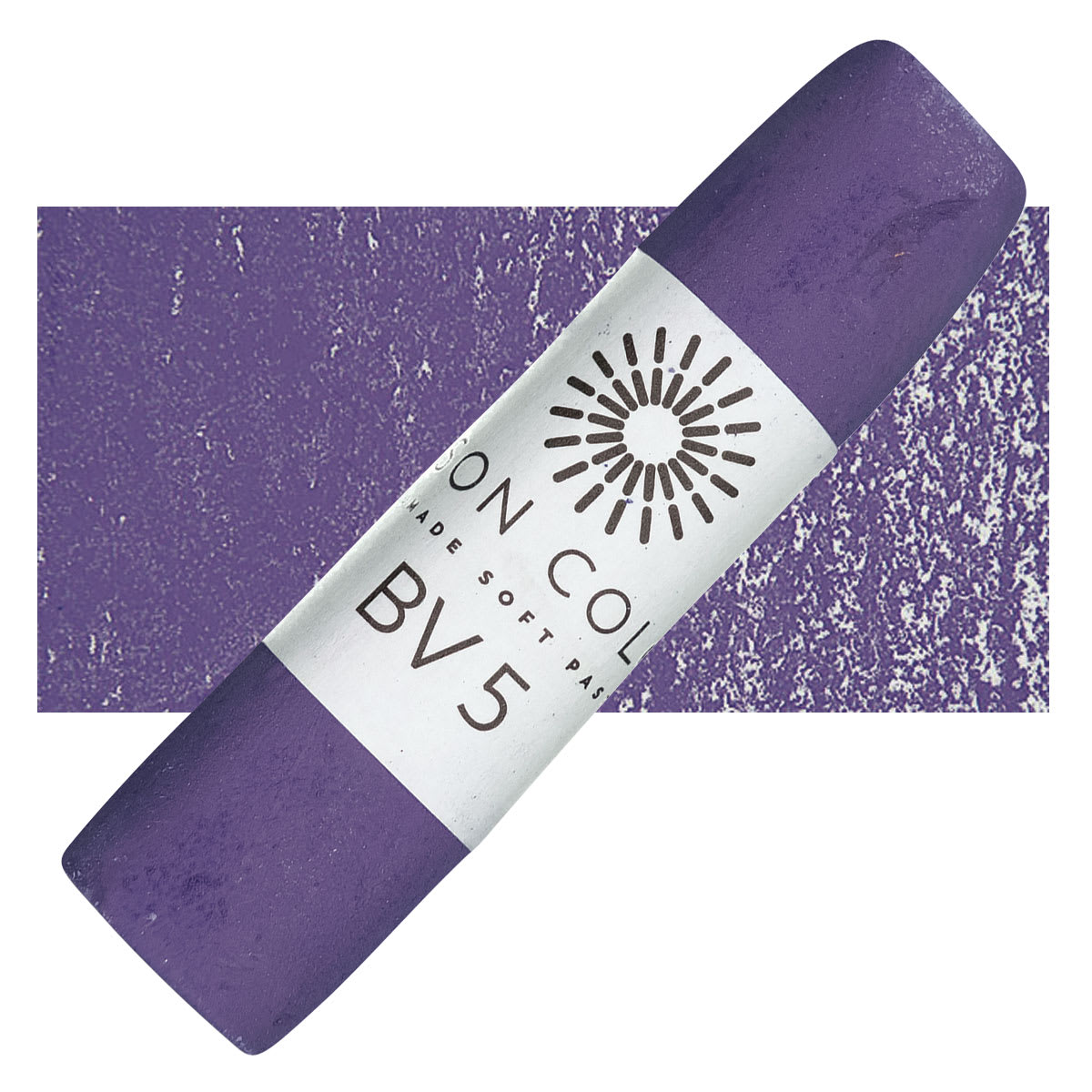 Unison Handmade Pastel - Blue Violet 5 pastel and swatch