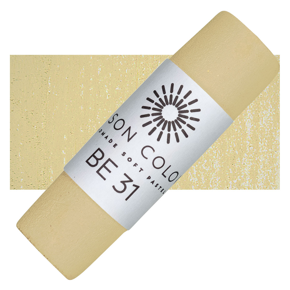 Unison Handmade Pastel - Brown Earth 31 pastel and swatch