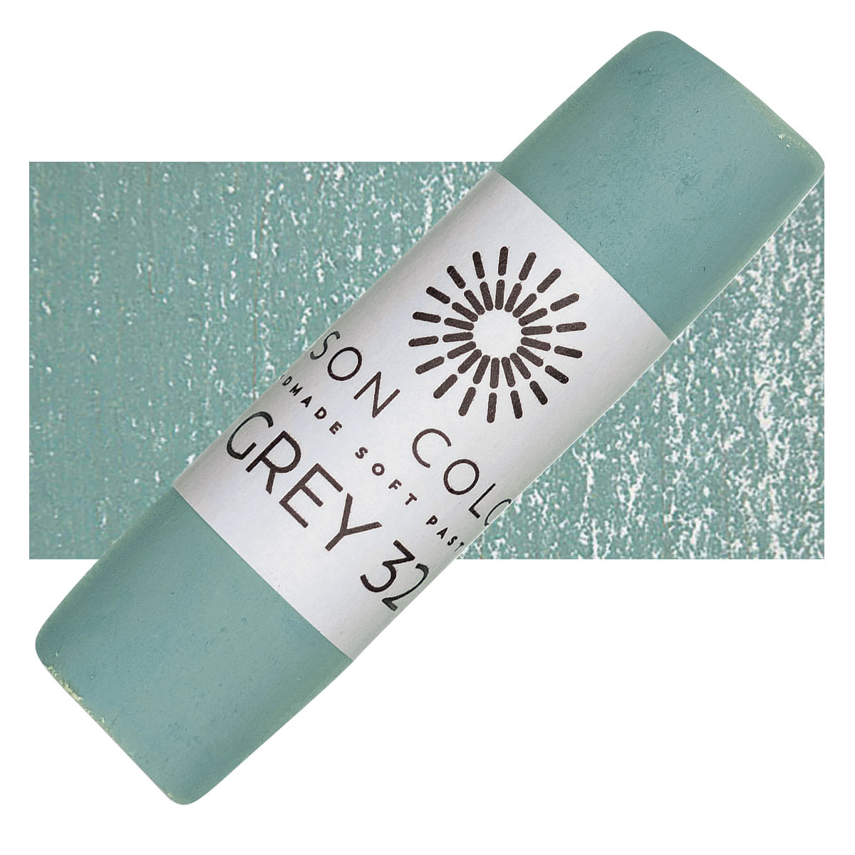 Unison Handmade Pastel - Gray 32 pastel and swatch