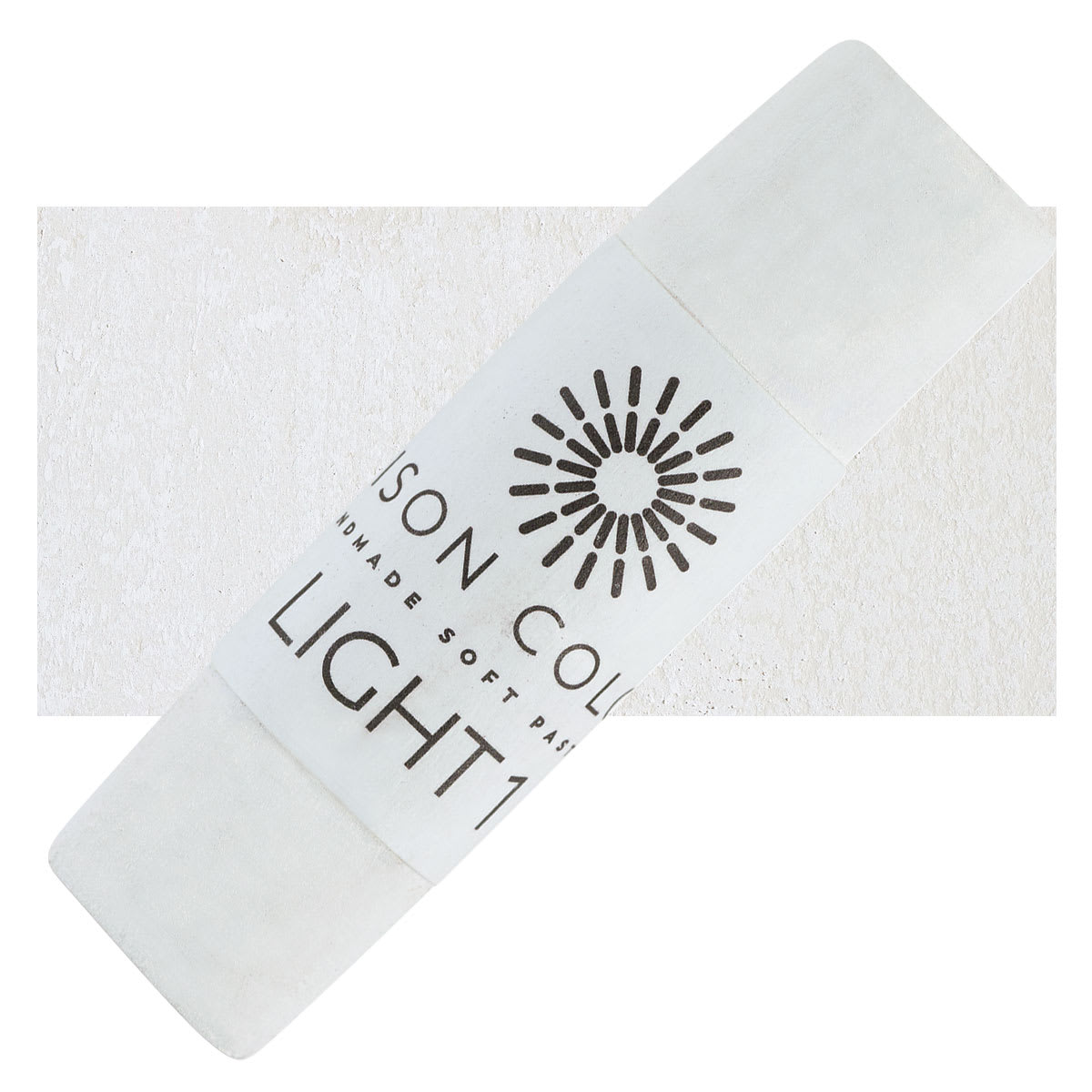 Unison Handmade Pastel - Light 1 pastel and swatch