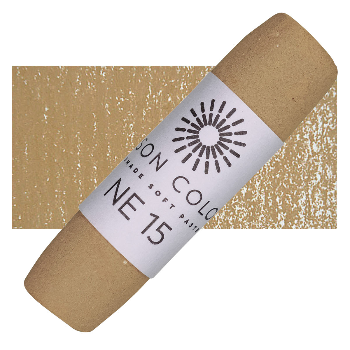Unison Handmade Pastel - Natural Earth 15 pastel and swatch