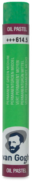 Oil Pastel Stick, Permanent Green Medium Oil Pastel Stick, Permanent Green Medium