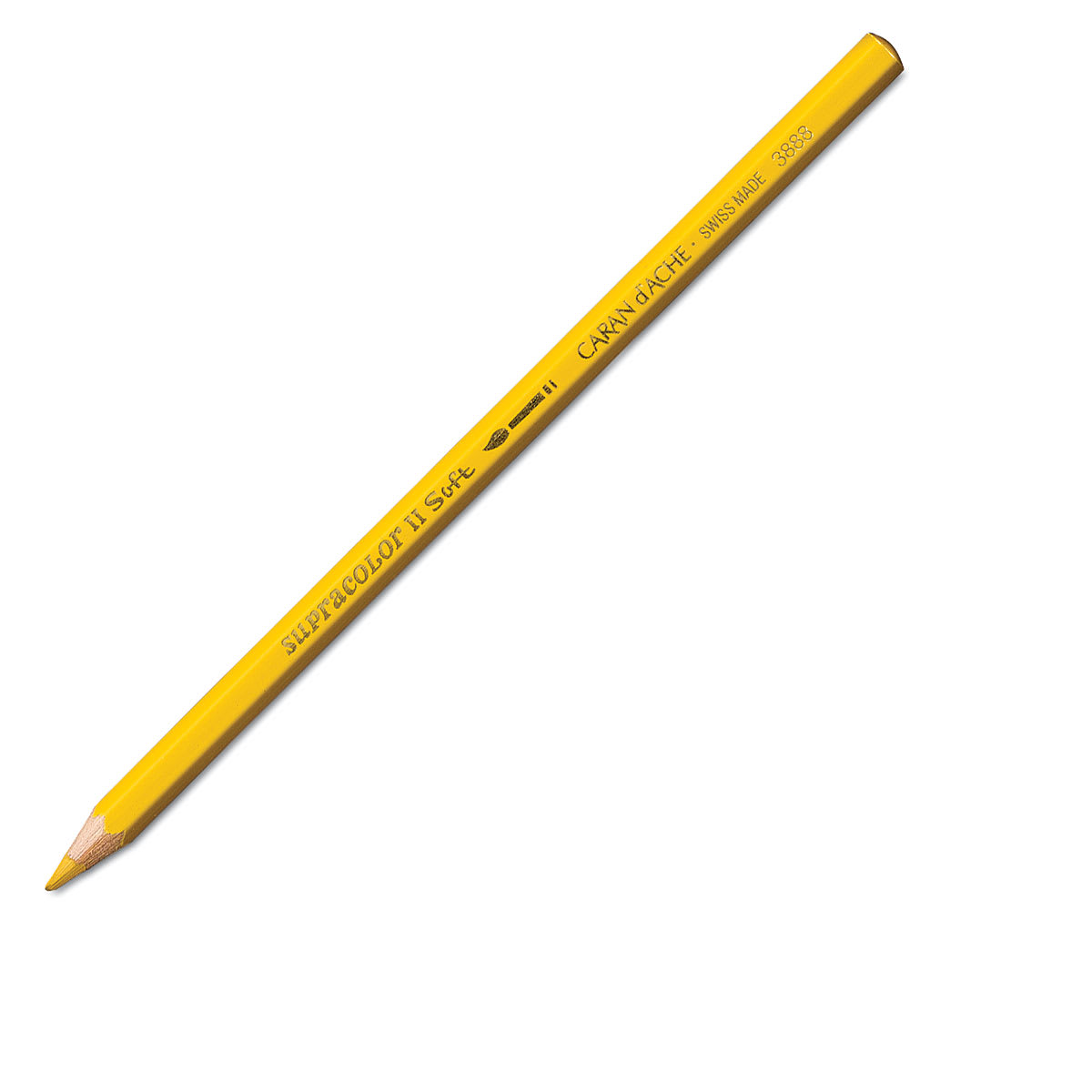 Caran d'Ache Supracolor Soft Aquarelle Pencil - Golden Ochre