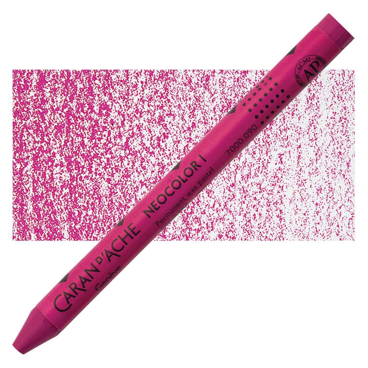 Caran d'Ache Neocolor I Wax Pastel - Purple pastel and swatch