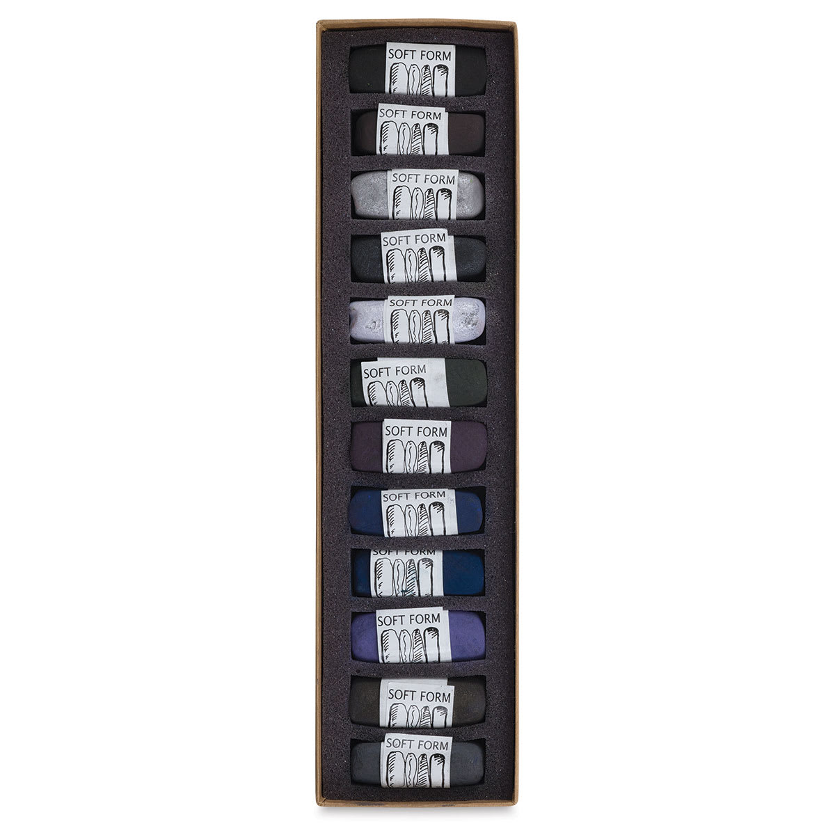 Night Moods, Set of 12 Pastels in Tray
