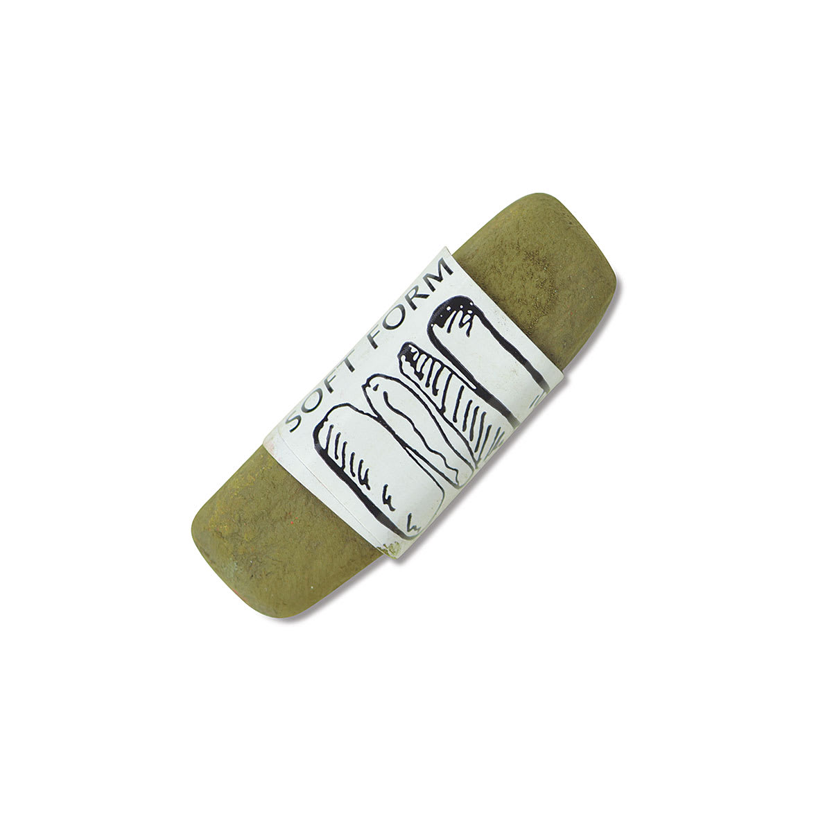 Townsend Artists' Soft Form Pastel - Dark Mustard 060
