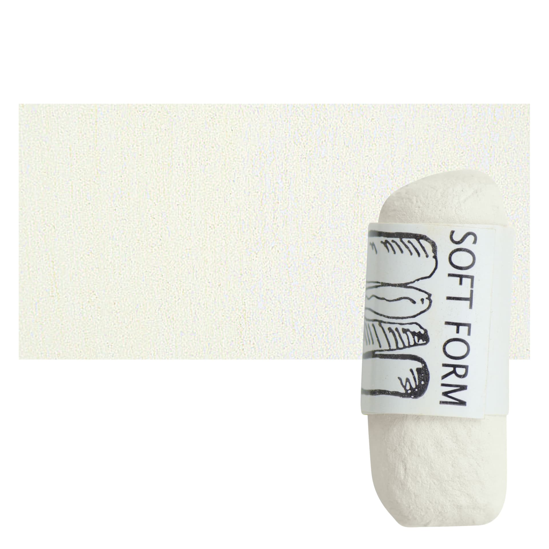 Townsend Artists' Soft Form Pastel - Pale Yellow 089 pastel and swatch