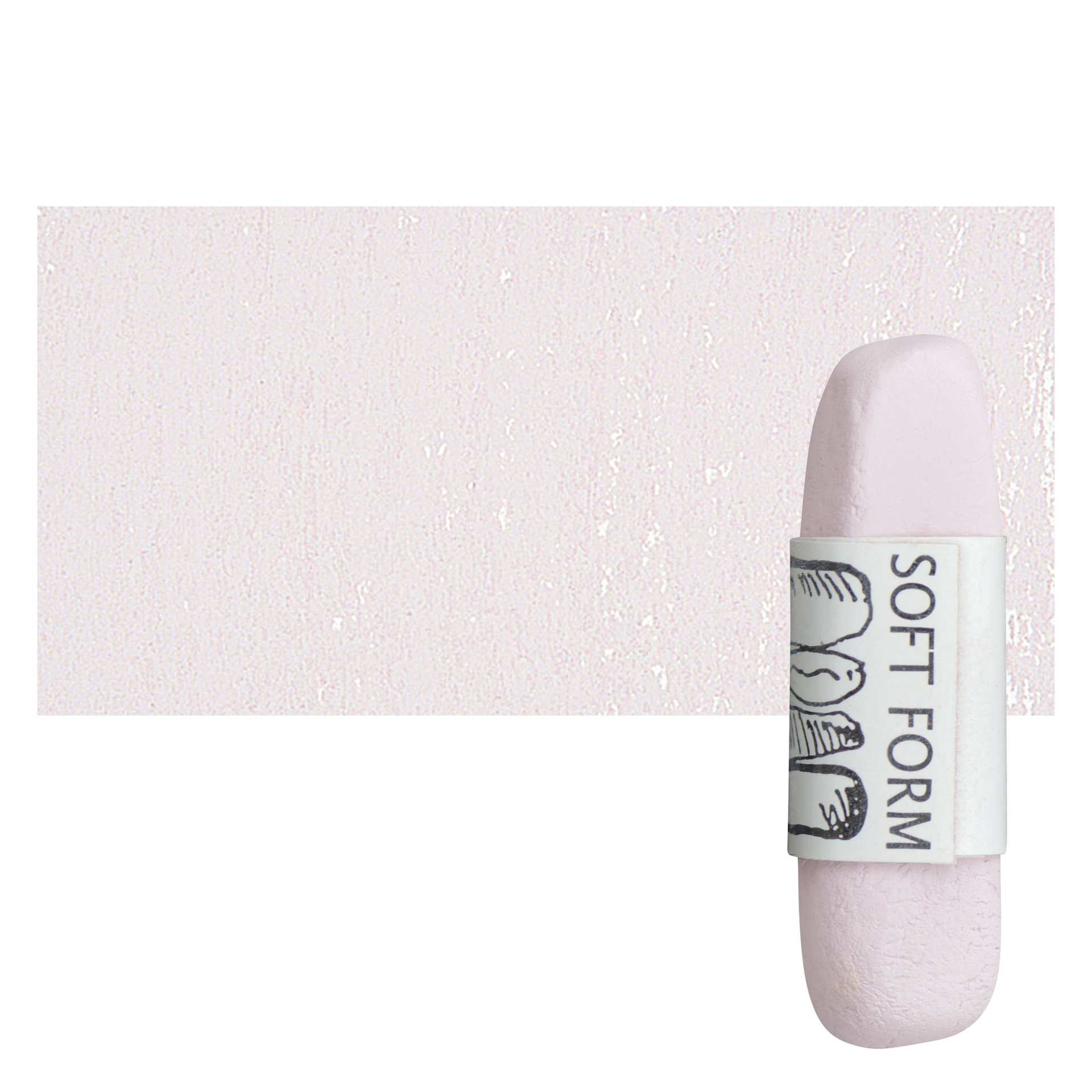 Townsend Artists' Soft Form Pastel - Pale Mars Violet pastel and swatch