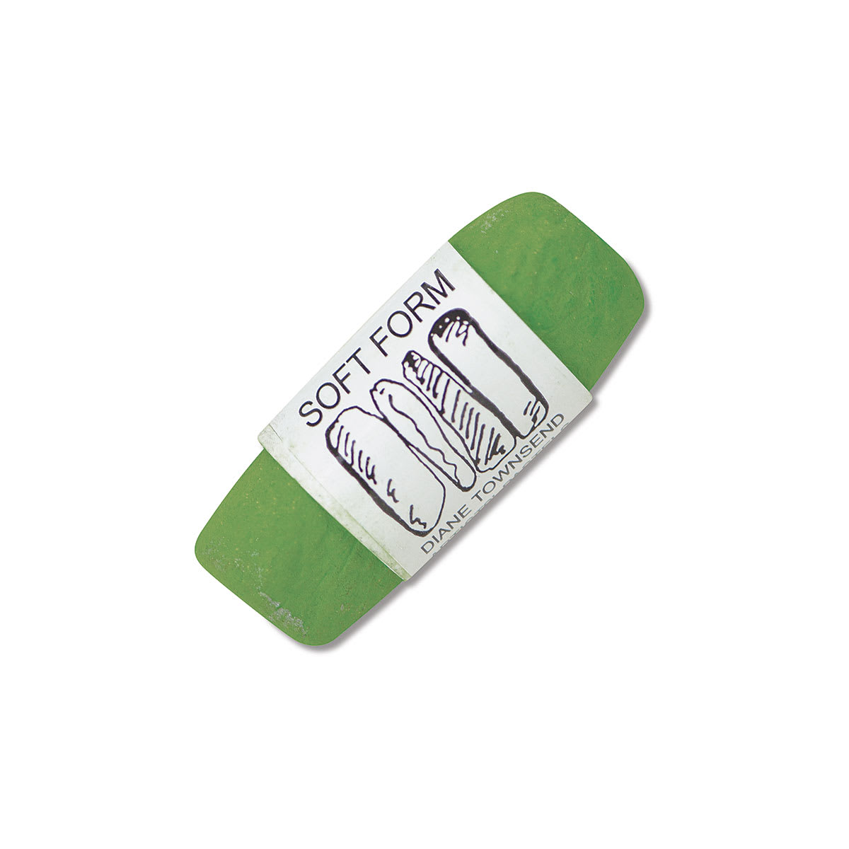 Townsend Artists' Soft Form Pastel - Permanent Green Deep 028D
