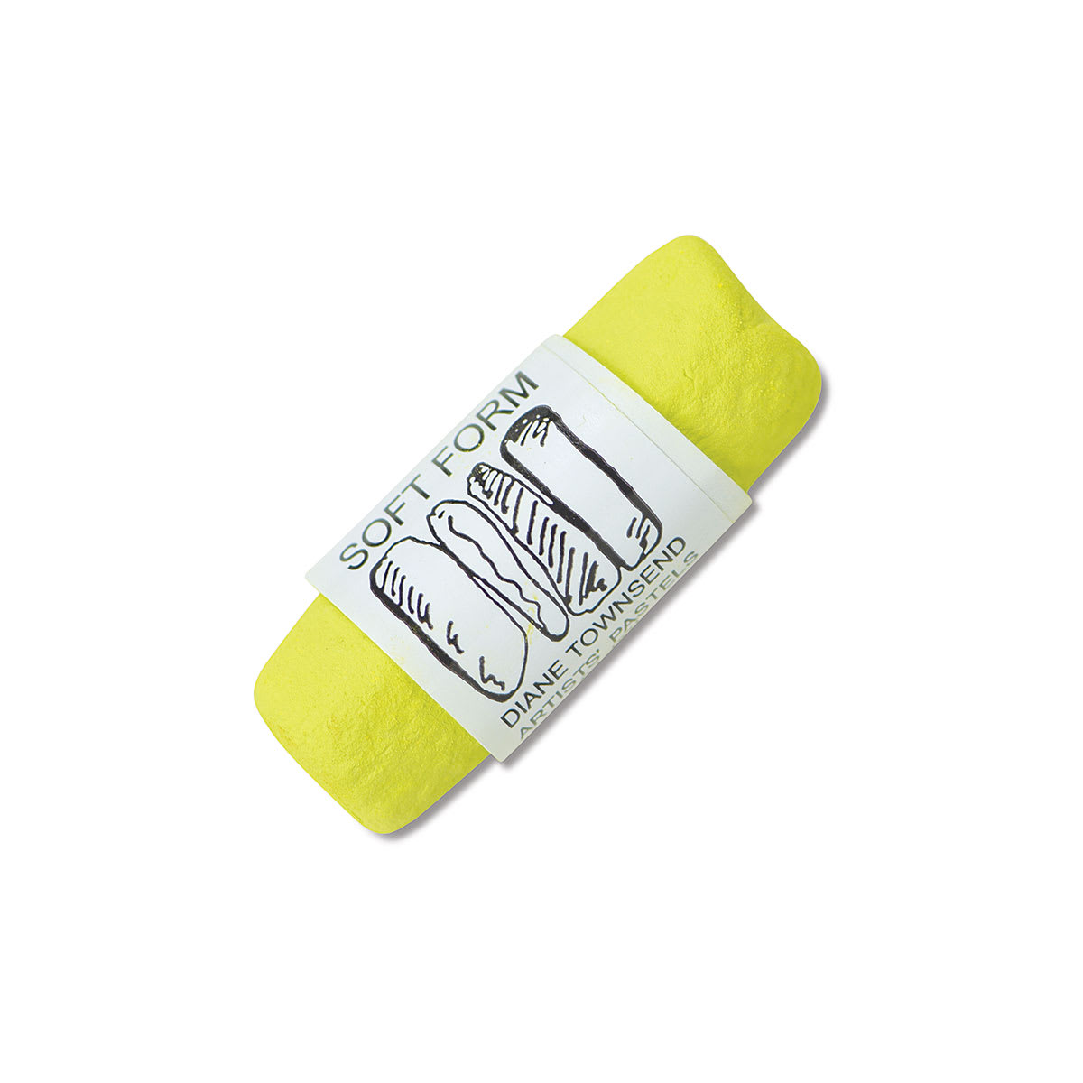 Townsend Artists' Soft Form Pastel - Permanent Green Light 026L