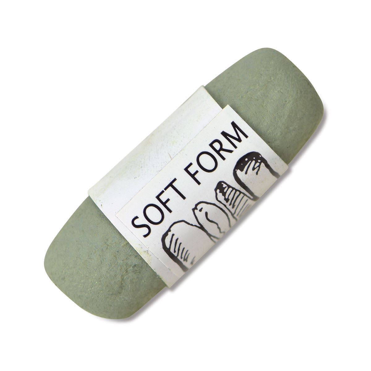 Townsend Artists' Soft Form Pastel - Earth Green (Light) 120L