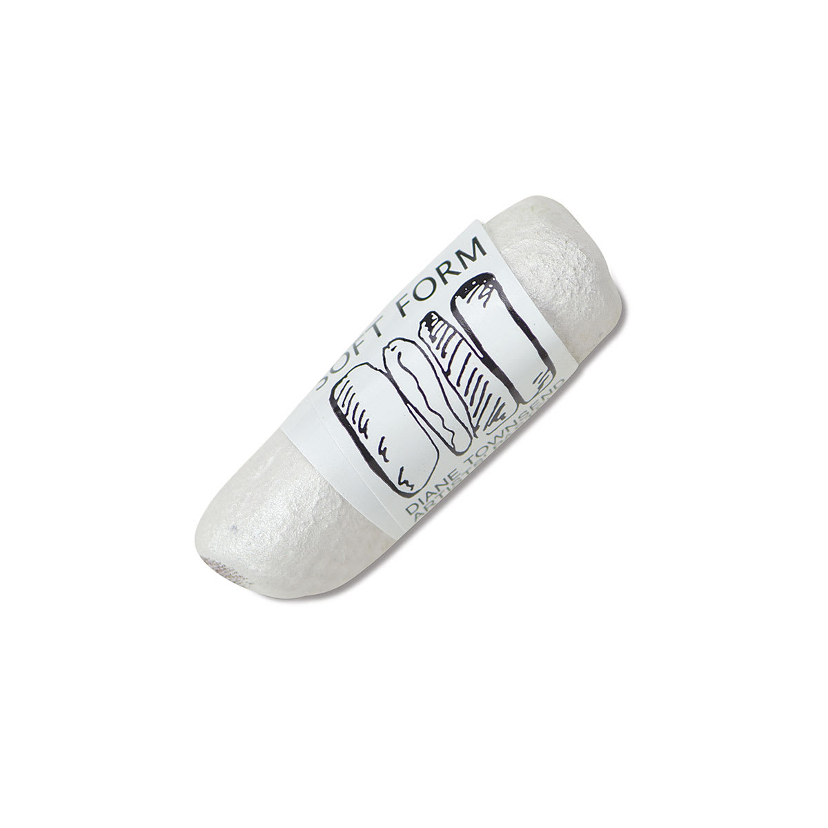 Townsend Artists' Soft Form Pastel - Metallic Bright Silver 610