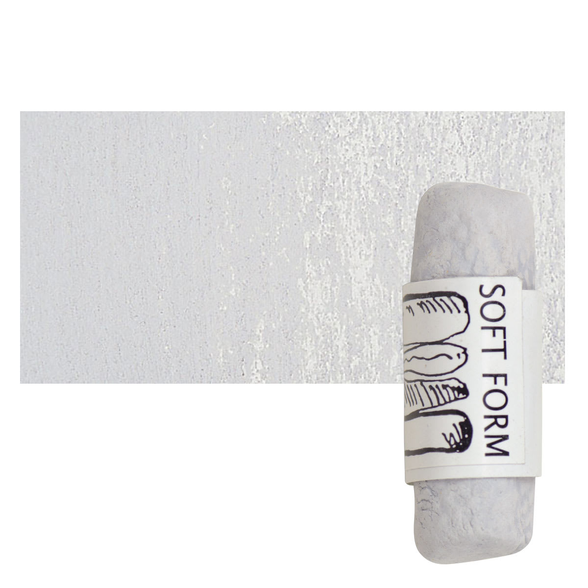 Townsend Artists' Soft Form Pastel - Blue Gray pastel and swatch