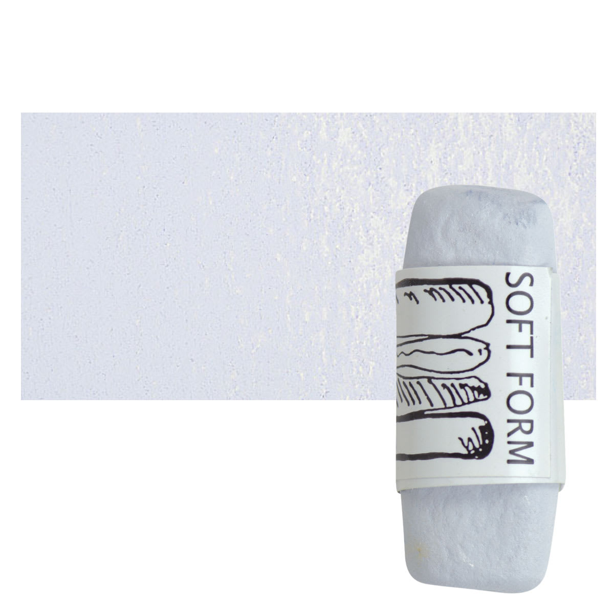 Townsend Artists' Soft Form Pastel - Light Blue 097 pastel and swatch