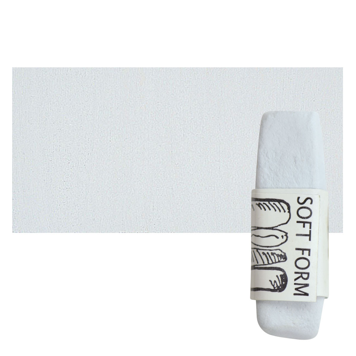 Townsend Artists' Soft Form Pastel - Light Cerulean Blue pastel and swatch