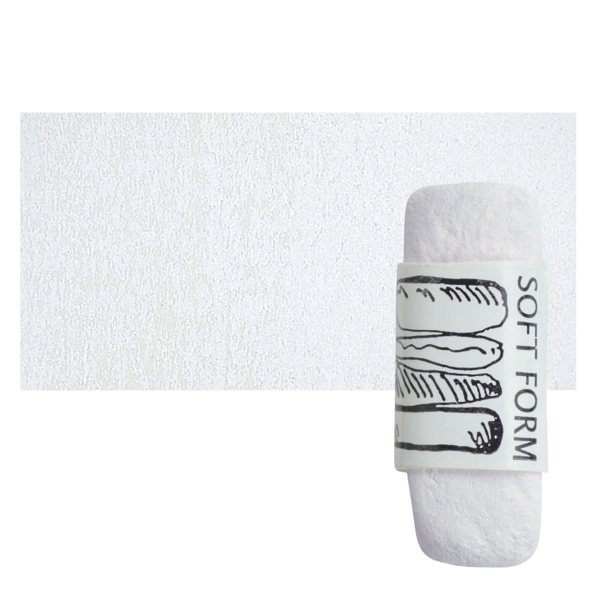 Townsend Artists' Soft Form Pastel - Pale Violet Light pastel and swatch