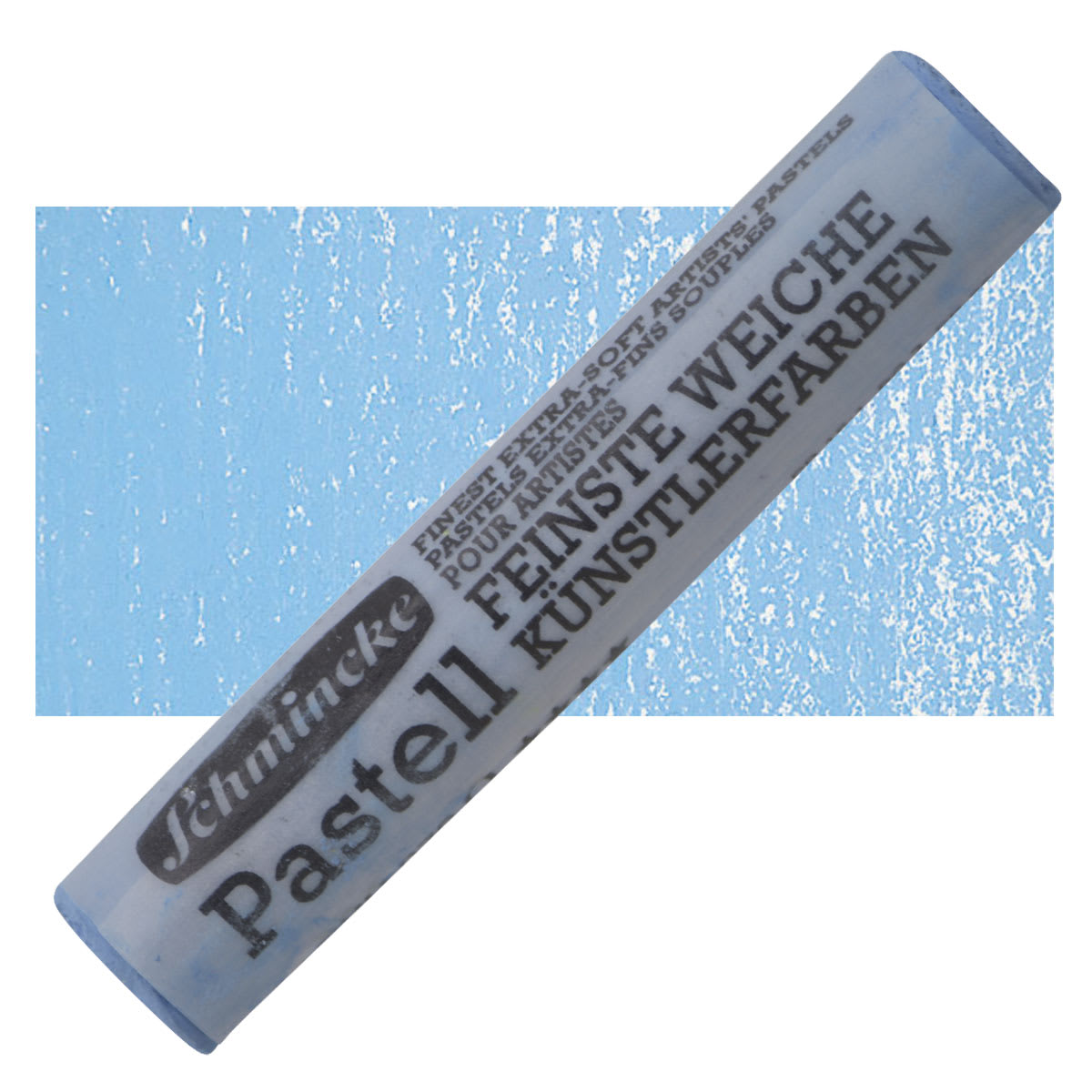 Schmincke Soft Pastel - Cerulean Blue O pastel and swatch