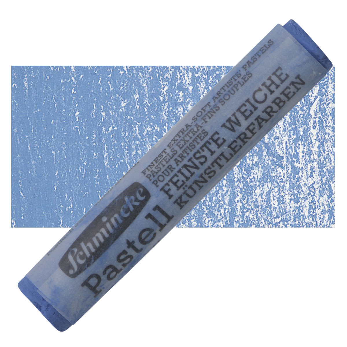 Schmincke Soft Pastel - Cobalt Blue Tone B pastel and swatch