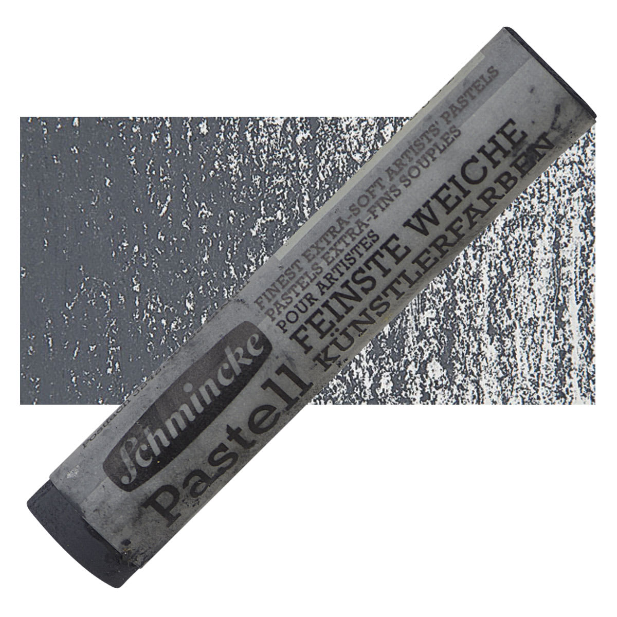 Schmincke Soft Pastel - Cold Gray D pastel and swatch
